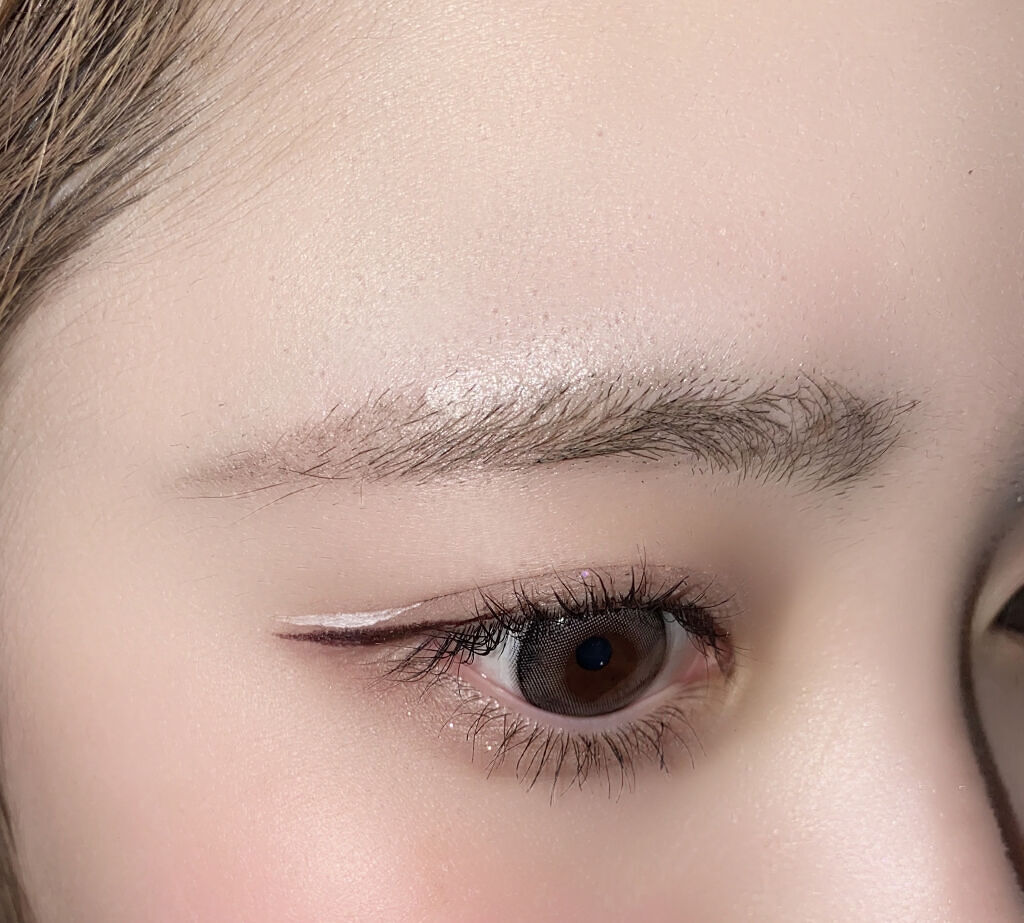 EYE OPENING LINER/UZU BY FLOWFUSHI/リキッドアイライナーを使ったクチコミ（3枚目）