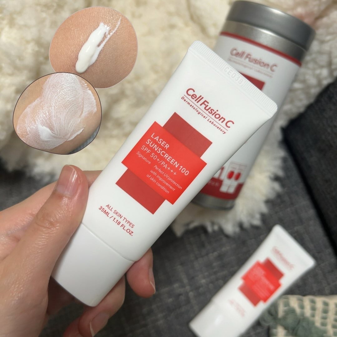 レーザーサンスクリーン 100/Cell Fusion C(セルフュージョンシー)/日焼け止めクリームを使ったクチコミ(2枚目)