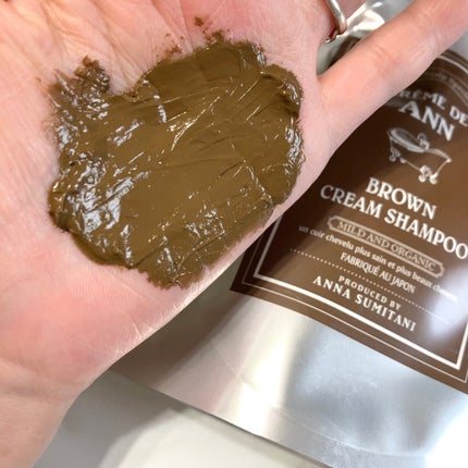 クレムドアン ブラウンクリームシャンプー/creme de Ann/市販シャンプーを使ったクチコミ(2枚目)