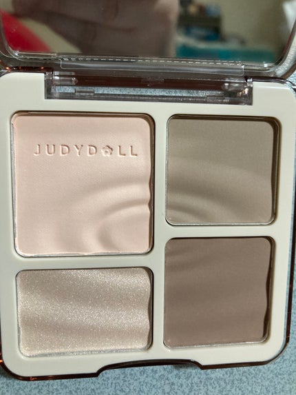 JUDYDOLL メリハリマスターパレット/JUDYDOLL/パウダーハイライトを使ったクチコミ(2枚目)