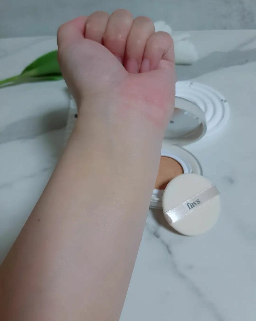 カーミンググロウアップクッションファンデーション/favs/リキッドファンデーションを使ったクチコミ(7枚目)