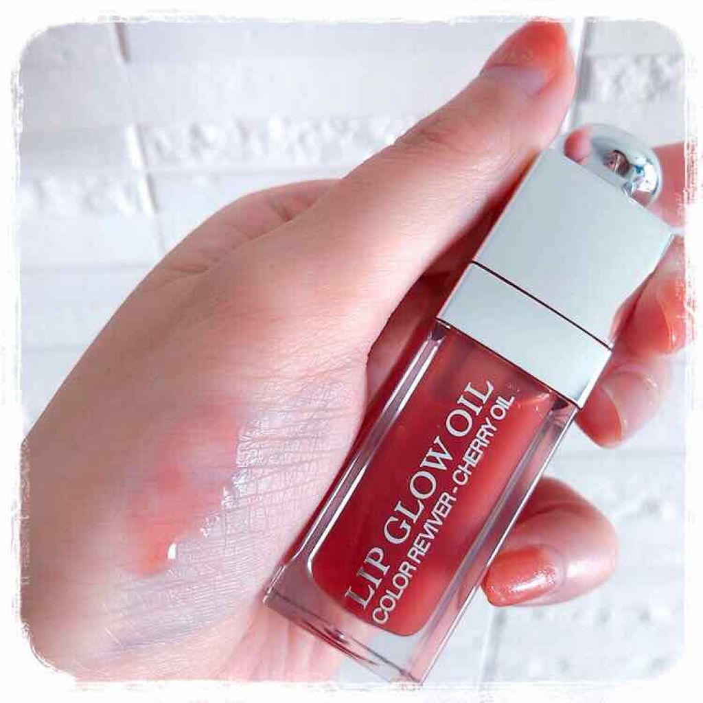 ディオール アディクト リップ グロウ オイル/Dior/リップグロスを使ったクチコミ（3枚目）