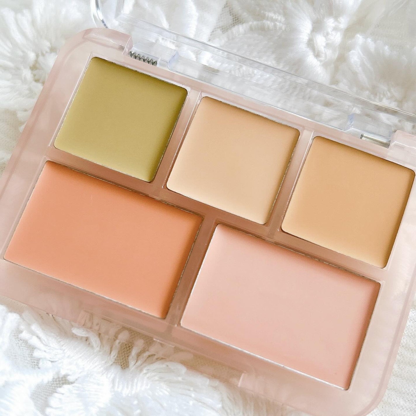 コンシールブレンダーパレット/LUNA/パレットコンシーラーを使ったクチコミ(3枚目)