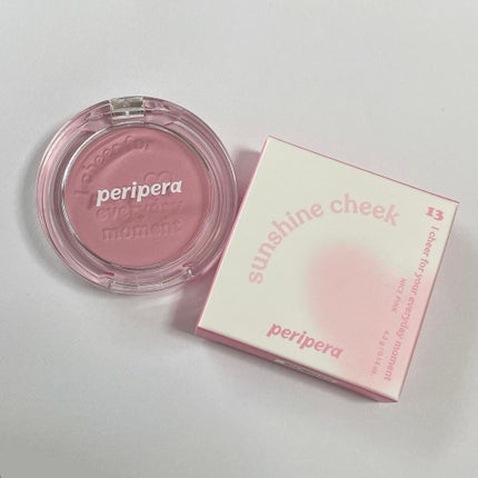 ピュア ブラッシュド サンシャイン チーク/PERIPERA/パウダーチークを使ったクチコミ(3枚目)