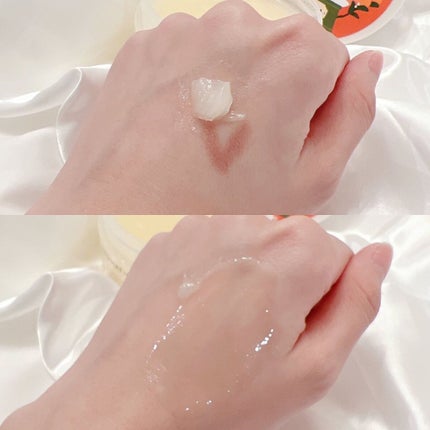 オレンジクレンジングシャーベット/AROMATICA/クレンジングバームを使ったクチコミ(4枚目)