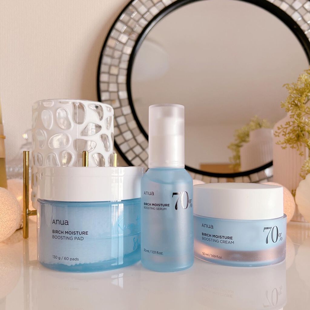 シラカバ水分ブースティングクリーム/Anua/フェイスクリームを使ったクチコミ(7枚目)