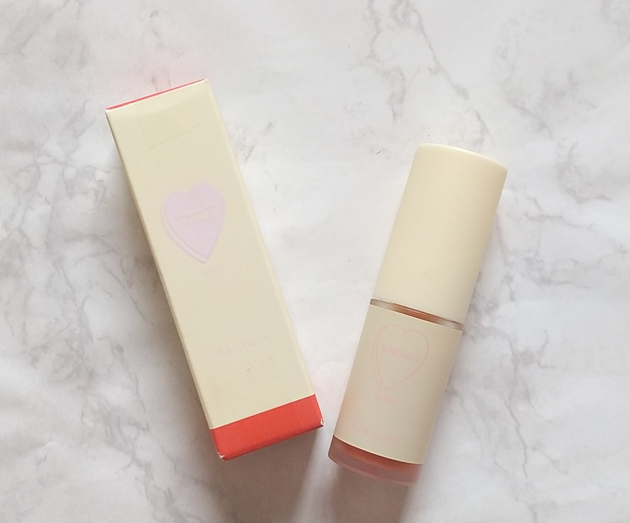 リップ＆チーク リンダオレンジ/WHOMEE/ジェル・クリームチークを使ったクチコミ（1枚目）