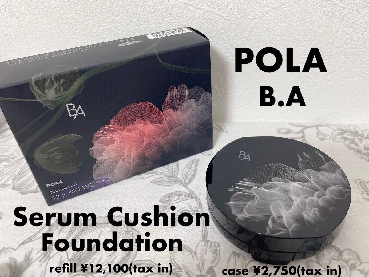 セラムクッションファンデーション SPF20・PA++/B.A/クッションファンデーションを使ったクチコミ(1枚目)