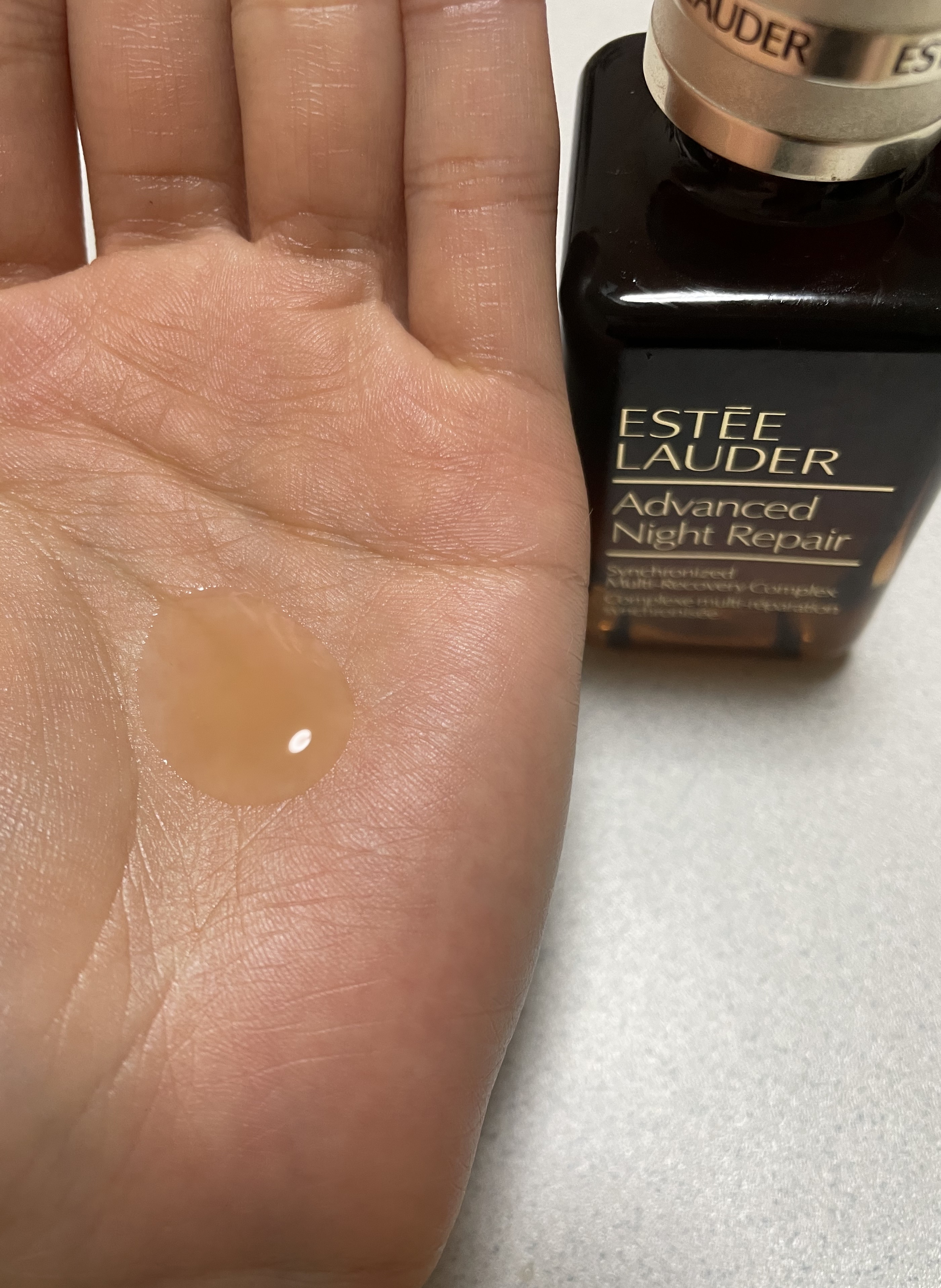 アドバンス ナイト リペア SMR コンプレックス/ESTEE LAUDER/美容液を使ったクチコミ（3枚目）