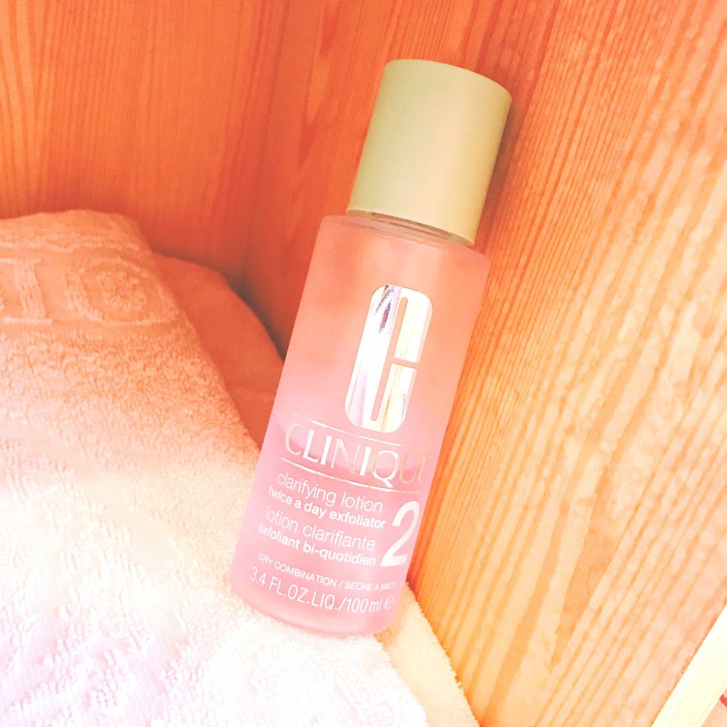 クラリファイング ローション 2/CLINIQUE/拭き取り化粧水を使ったクチコミ(1枚目)
