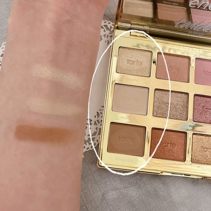 タルトレット E アマゾニアンクレイ パレット/tarte/アイシャドウパレットを使ったクチコミ(5枚目)