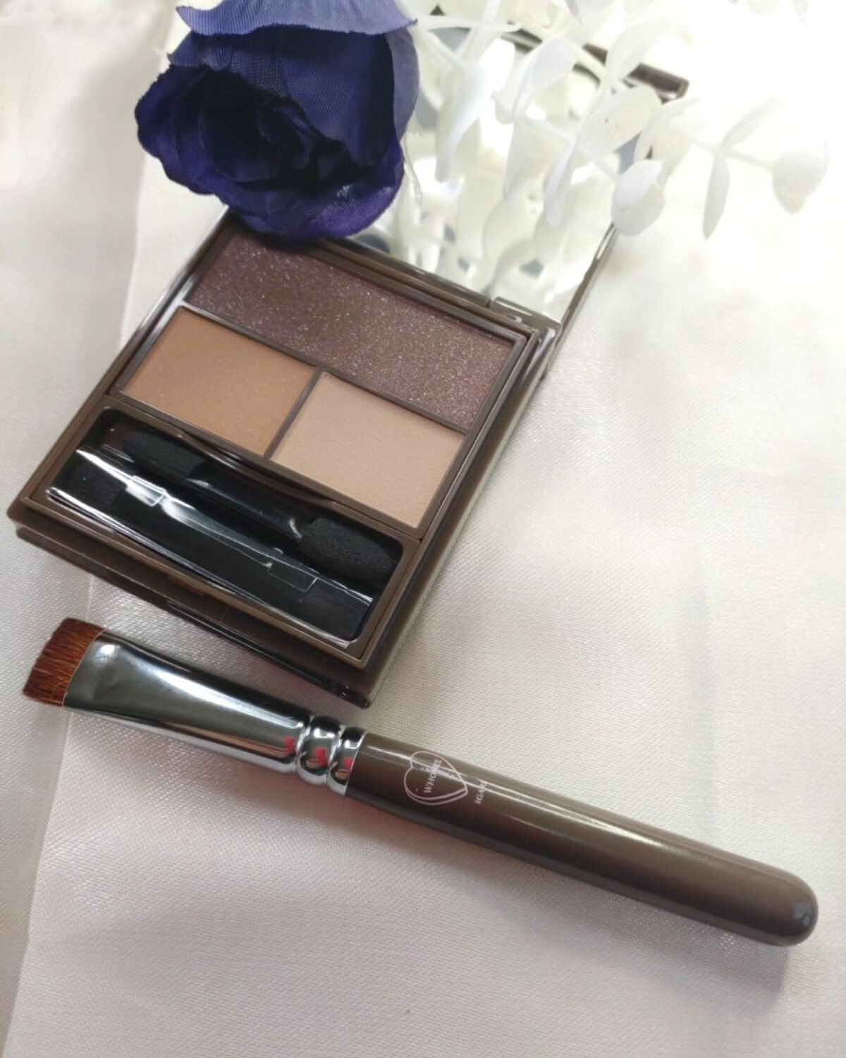 フーミー マルチアイブロウパウダー オイルブラウン/WHOMEE/パウダーアイブロウを使ったクチコミ（1枚目）