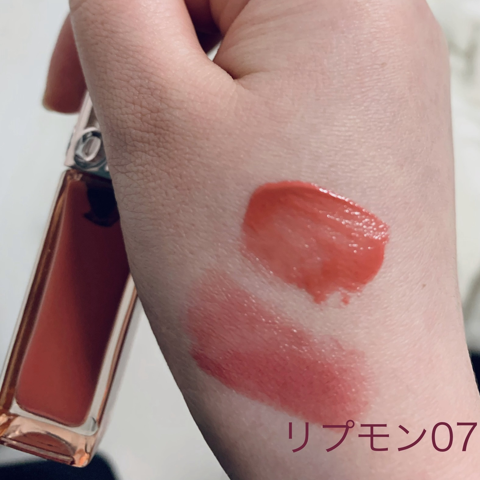 クチュールリップ ティントシャイン 05 チリンチリン/espoir/リップティントを使ったクチコミ（1枚目）