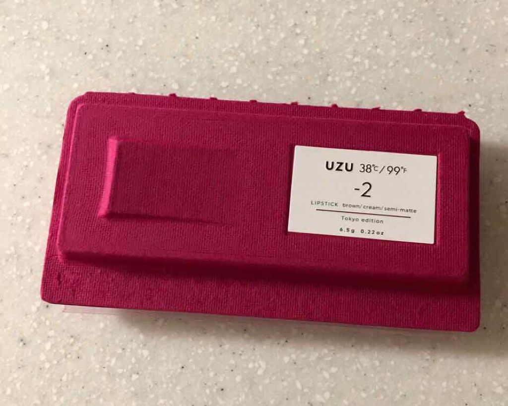 38°C / 99°F Lipstick <TOKYO>/UZU BY FLOWFUSHI/口紅を使ったクチコミ(1枚目)