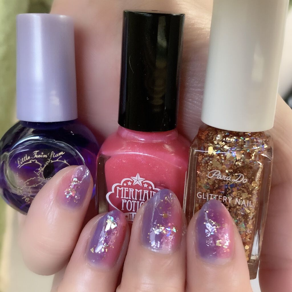 サンリオネイル/DAISO/マニキュアを使ったクチコミ（3枚目）