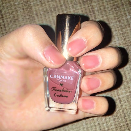 ファンデーションカラーズ/キャンメイク/マニキュアを使ったクチコミ(1枚目)