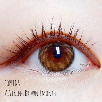 ViVi Ring 1Month/OLENS/カラーコンタクトレンズを使ったクチコミ(1枚目)