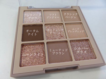 シャドウパレット/dasique/アイシャドウパレットを使ったクチコミ(2枚目)