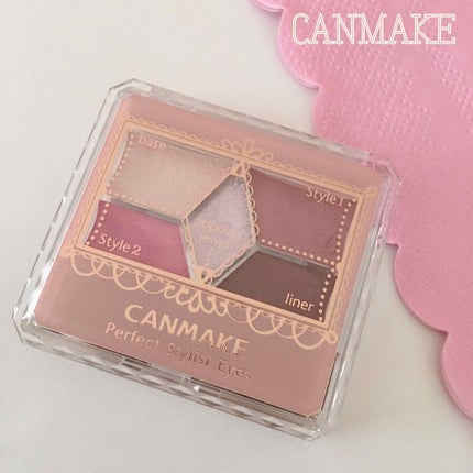 【旧品】パーフェクトスタイリストアイズ/キャンメイク/アイシャドウパレットを使ったクチコミ(1枚目)