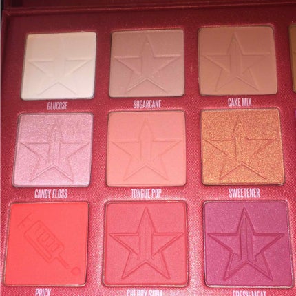 BLOOD SUGAR Eyeshadow Palette/Jeffree Star Cosmetics/アイシャドウパレットを使ったクチコミ(2枚目)