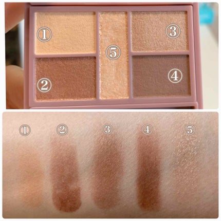 パーフェクトスタイリストアイズ/キャンメイク/アイシャドウパレットを使ったクチコミ(2枚目)