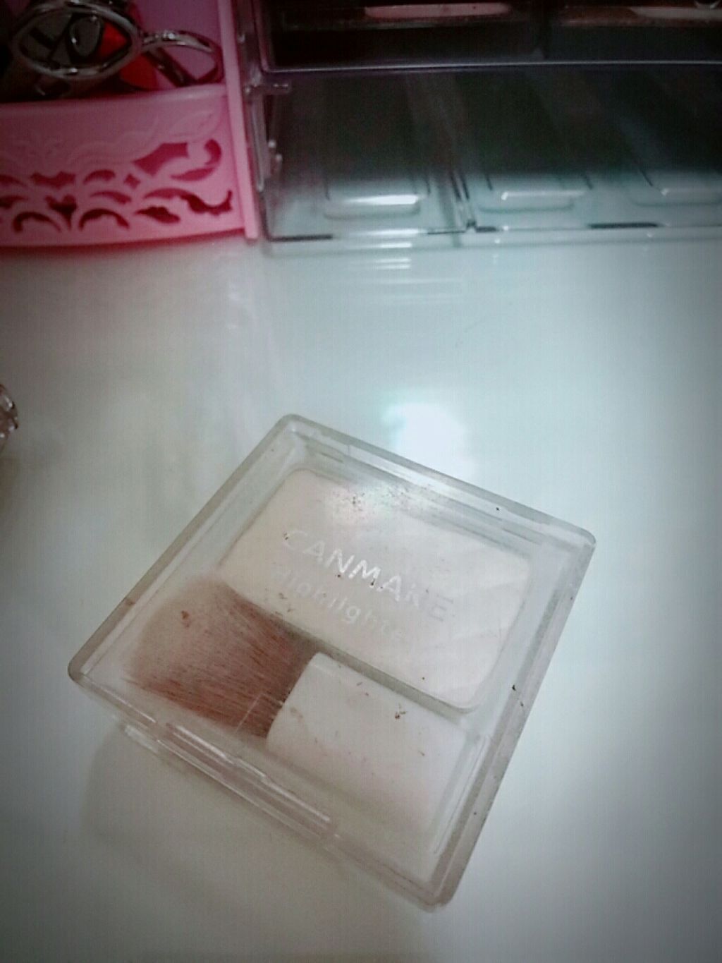 ハイライター/キャンメイク/パウダーハイライトを使ったクチコミ(1枚目)