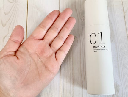 manage 01 ブライトニング トナー/manage/化粧水を使ったクチコミ(4枚目)