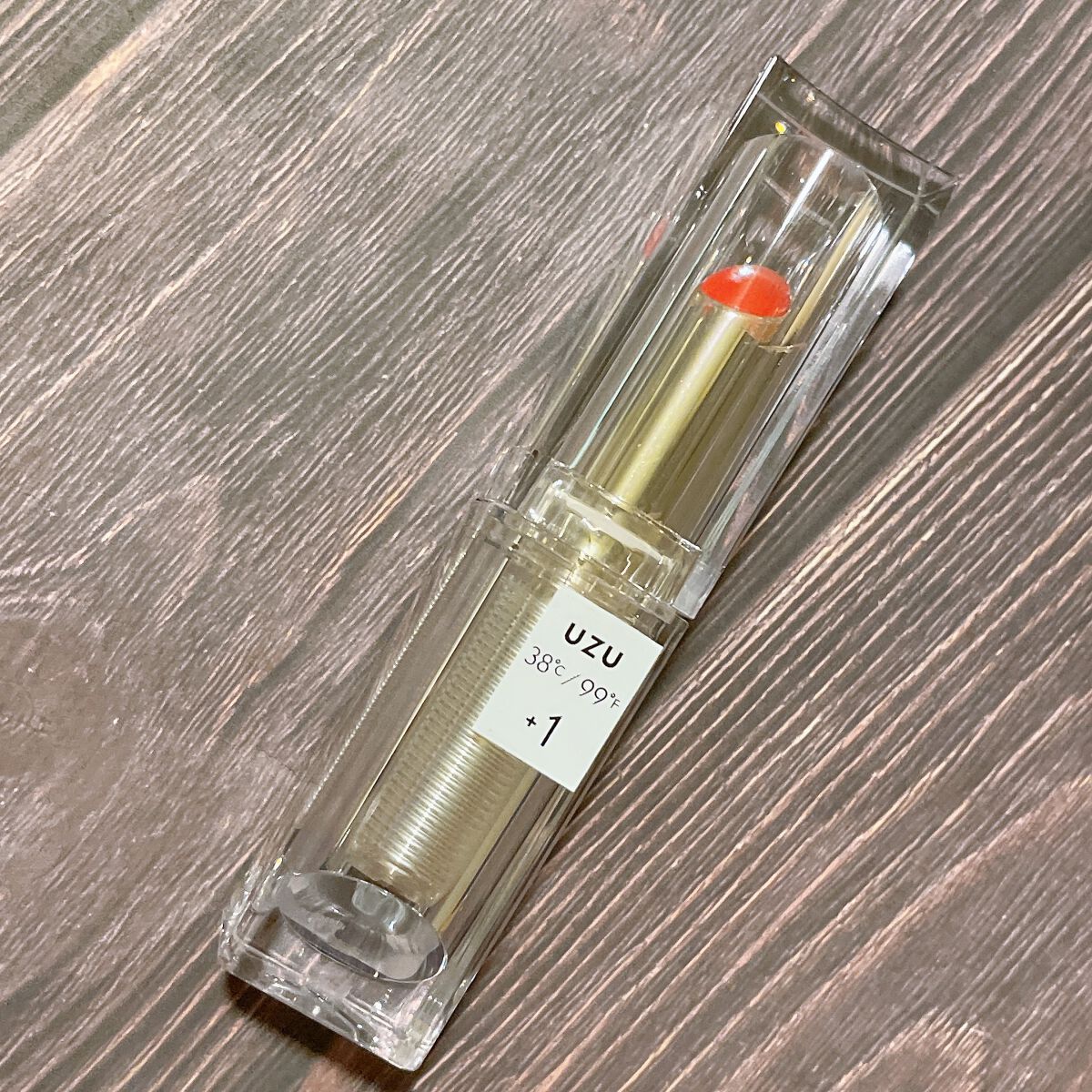  38°C / 99°F Lipstick <TOKYO>/UZU BY FLOWFUSHI/口紅を使ったクチコミ（1枚目）