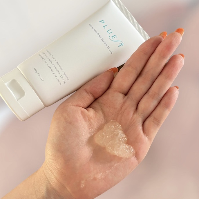 マンナンジェリーハイドロウォッシュ/PLUEST/洗顔料を使ったクチコミ（2枚目）