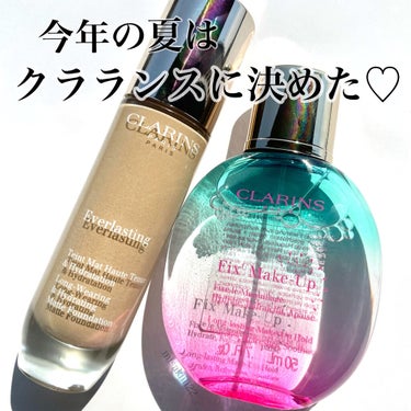 エヴァーラスティング ロングウェア 108W サンド/CLARINS/リキッドファンデーションを使ったクチコミ（1枚目）