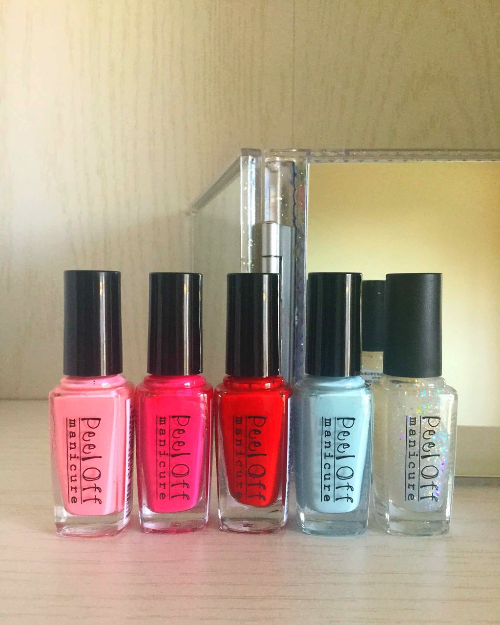 ピールオフマニキュア/キャンドゥ/マニキュアを使ったクチコミ(1枚目)