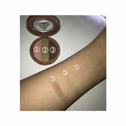 3CE TRIPLE SHADOW/3CE/アイシャドウパレットを使ったクチコミ(2枚目)