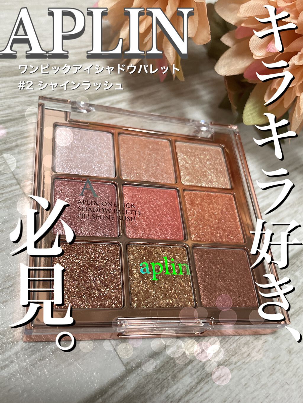 ワンピックアイシャドウパレット/APLIN/アイシャドウパレットを使ったクチコミ(1枚目)