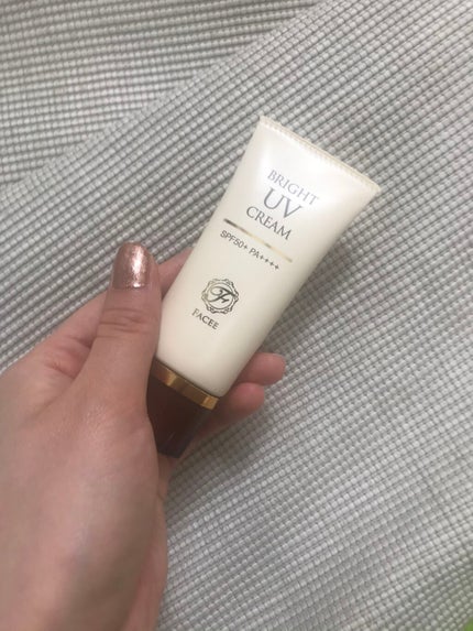 ブライトUVクリーム/Facee/日焼け止めクリームを使ったクチコミ(1枚目)