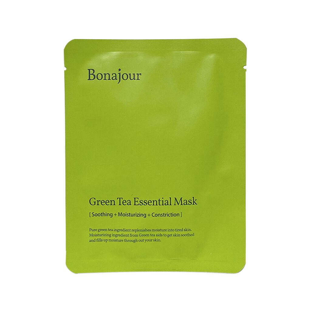 グリーンティーエッセンシャルマスク Bonajour