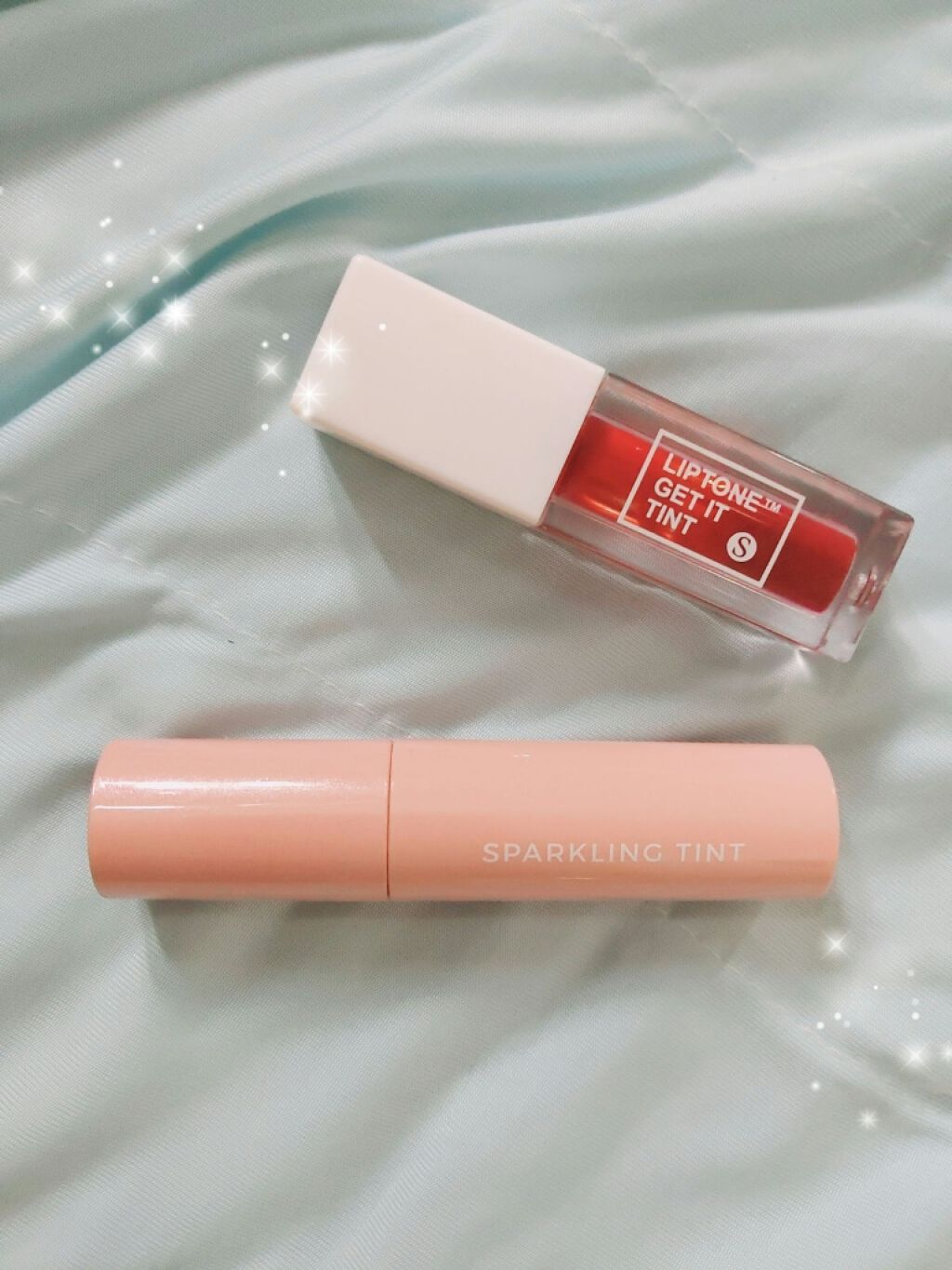TONYMOLY×MONSTA X Liptone Get It Tint S/TONYMOLY/口紅を使ったクチコミ(1枚目)