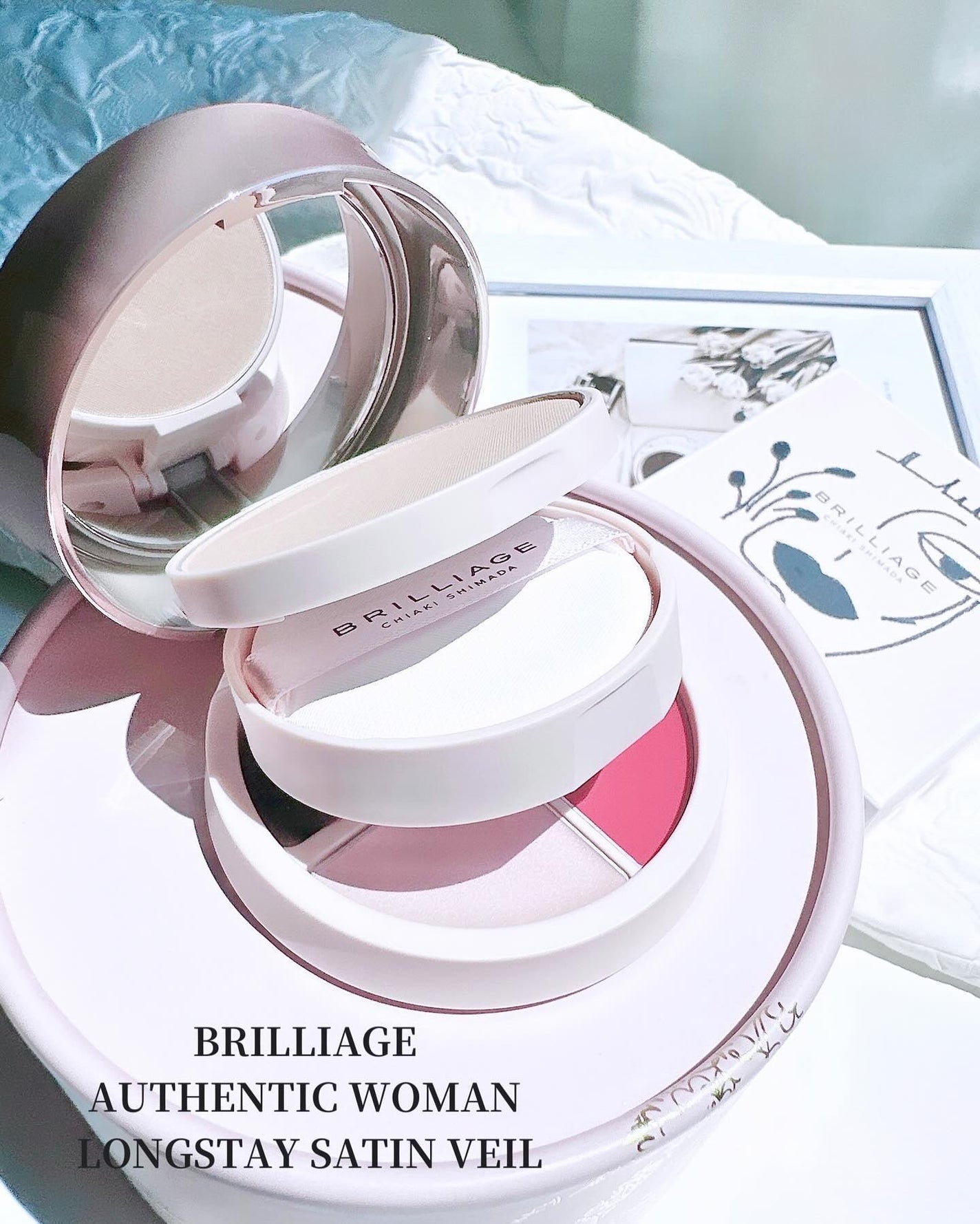 パウダリーファンデーション オーセンティックウーマン/ブリリアージュ/メイクアップキットを使ったクチコミ(1枚目)