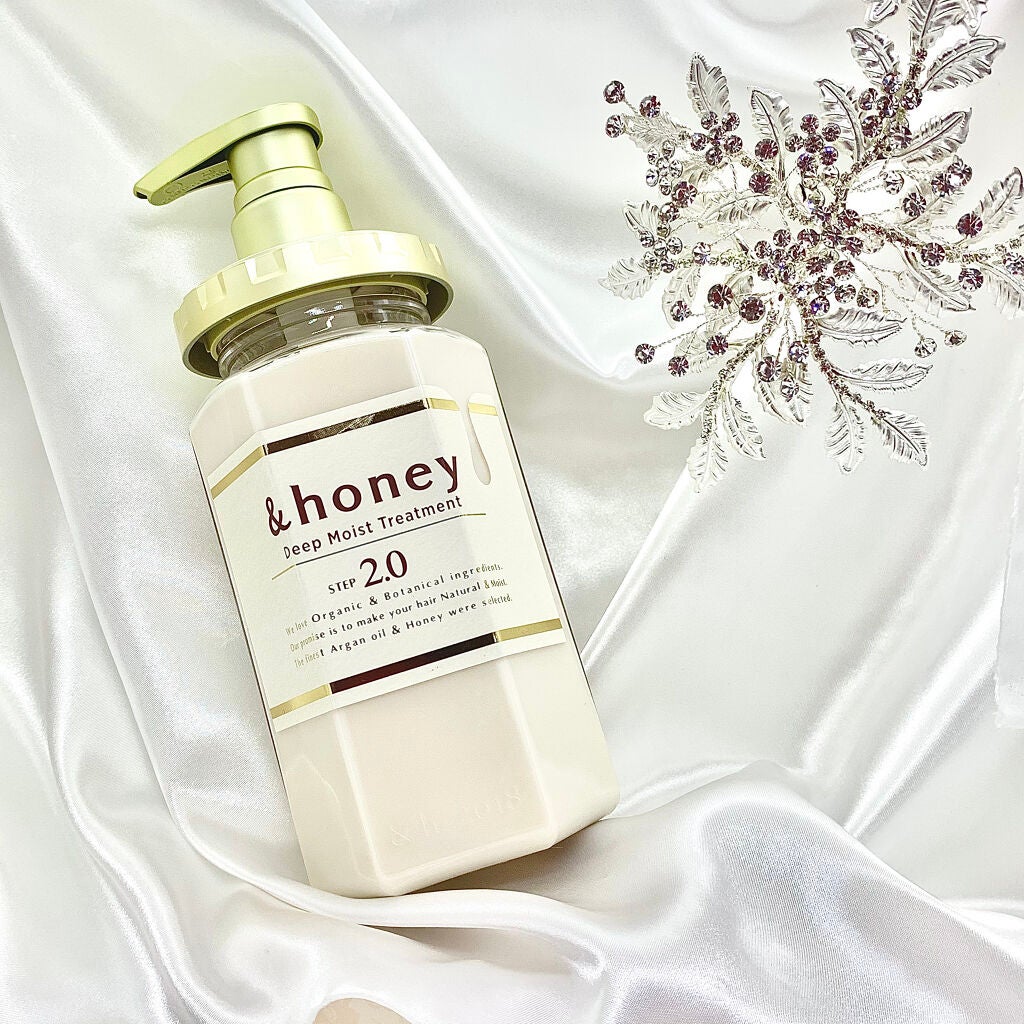 ディープモイスト シャンプー1.0/ヘアトリートメント2.0/&honey/市販シャンプーを使ったクチコミ(1枚目)