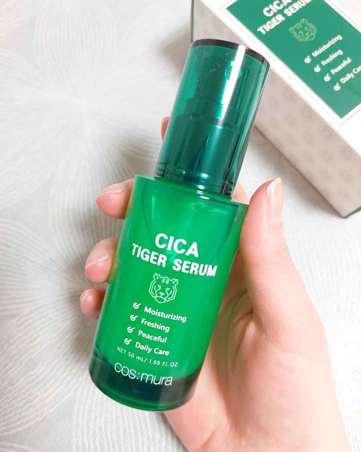 CICA タイガーセラム/cos:mura/美容液を使ったクチコミ（1枚目）