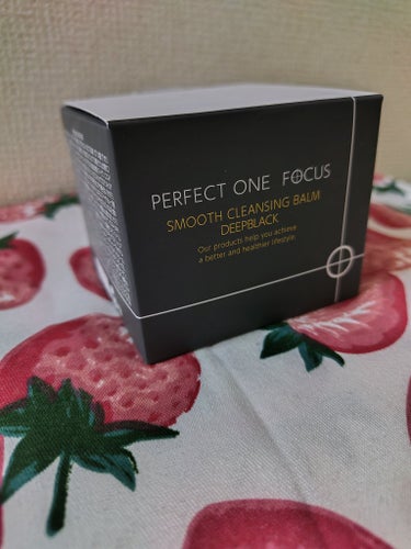 パーフェクトワンフォーカス スムースクレンジングバーム ディープブラック/PERFECT ONE  FOCUS/クレンジングバームを使ったクチコミ（1枚目）