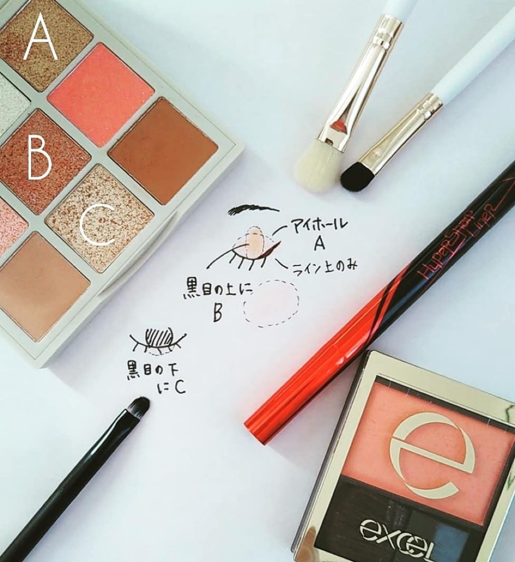 スキニーリッチチーク/excel/パウダーチークを使ったクチコミ(1枚目)