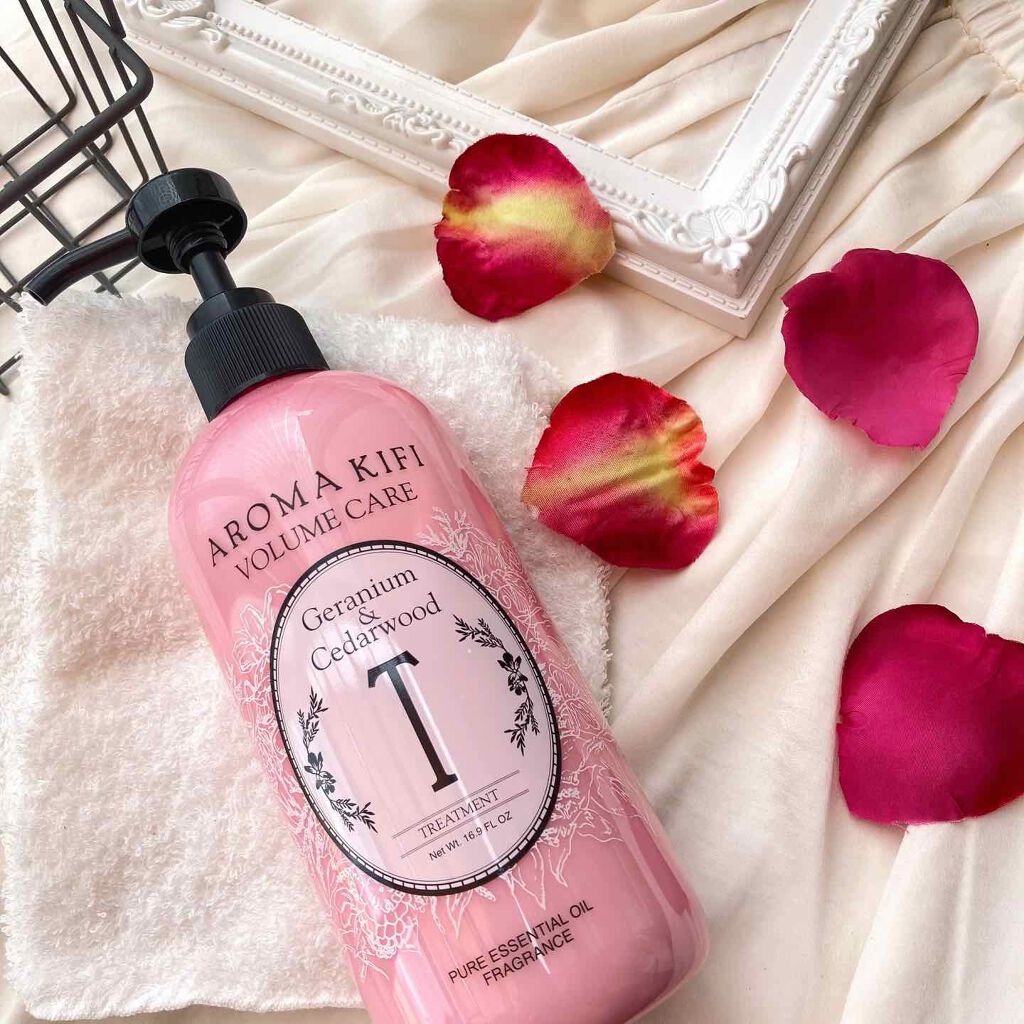 ボリュームケアシャンプー／トリートメント/AROMA KIFI/シャンプー・コンディショナーを使ったクチコミ（1枚目）