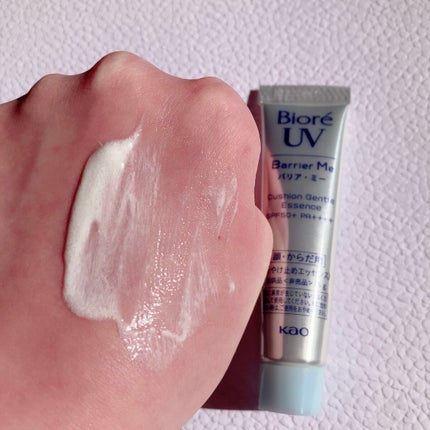ビオレUV バリアミー クッションジェントルエッセンス		/ビオレ/日焼け止めクリームを使ったクチコミ(2枚目)