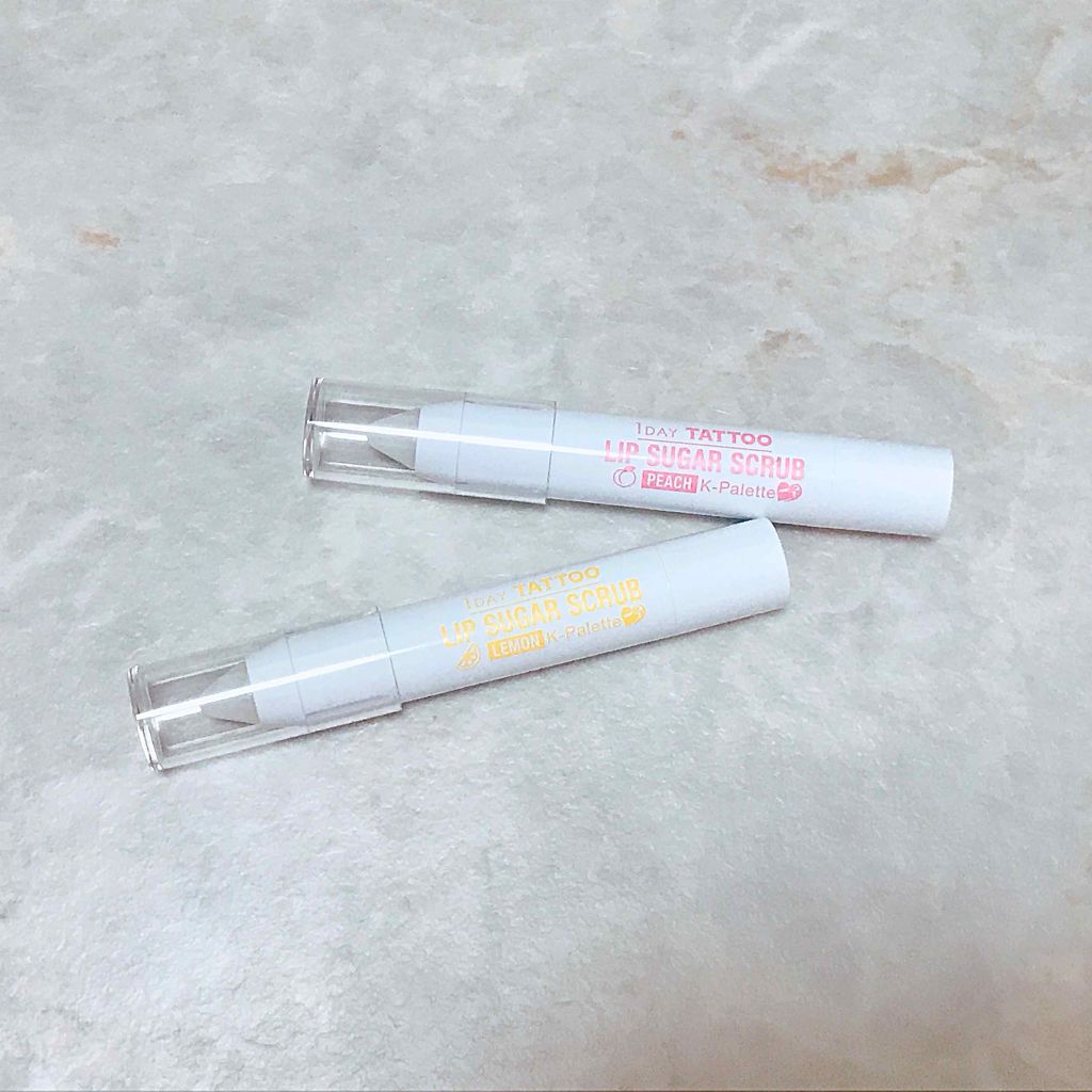 リップシュガースクラブモイストa/K-パレット/リップスクラブを使ったクチコミ(2枚目)