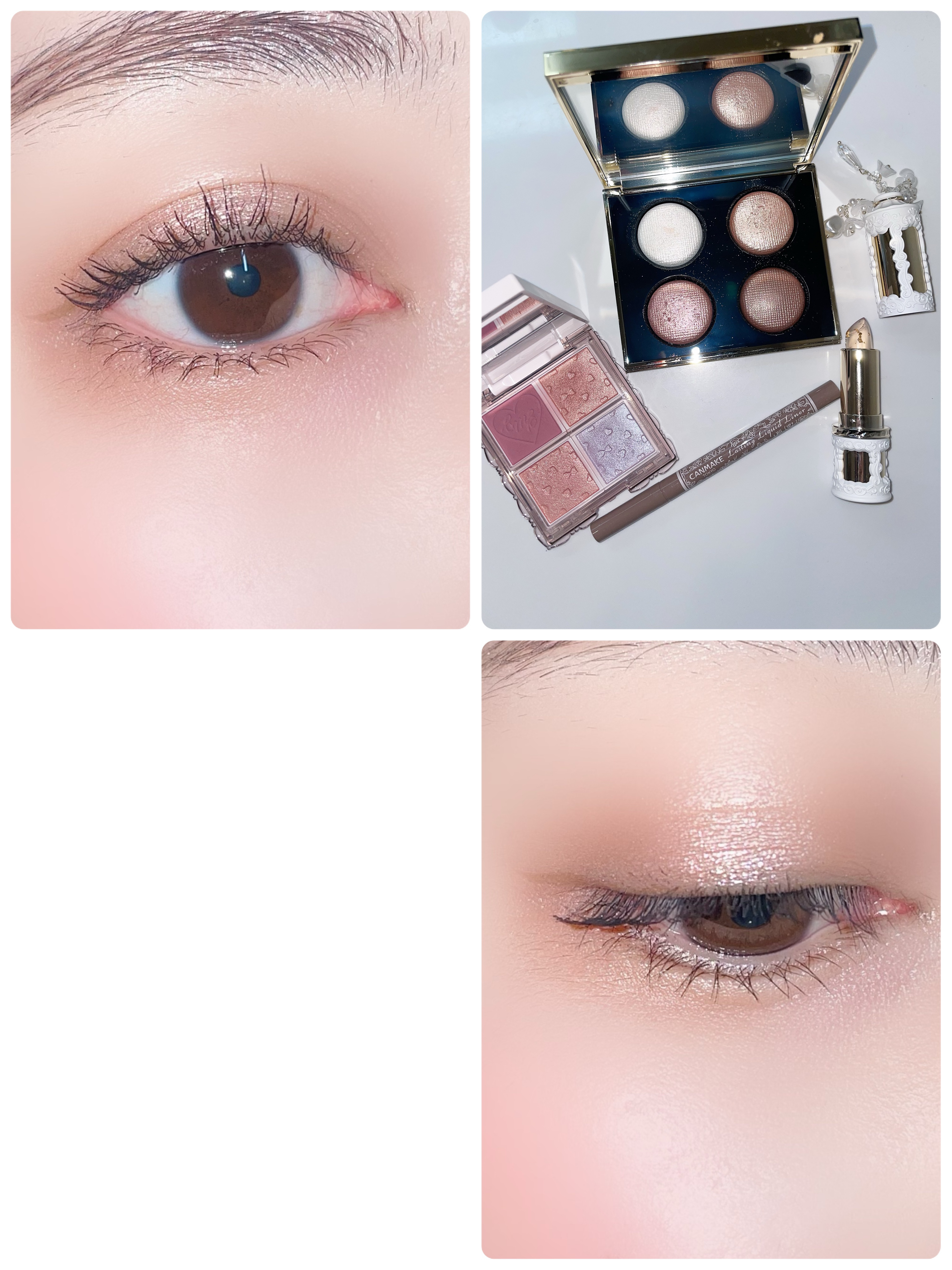 ピンク グロウ リュクス アイシャドウ パレット/BOBBI BROWN/アイシャドウパレットを使ったクチコミ（1枚目）