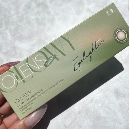 Glowy 1day/OLENS/ワンデー(1DAY)カラコンを使ったクチコミ(6枚目)