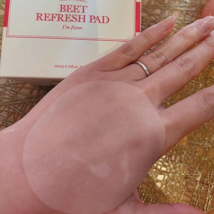 リフレッシュ トナーパッド (B)/I'm from/トナーパッドを使ったクチコミ(4枚目)