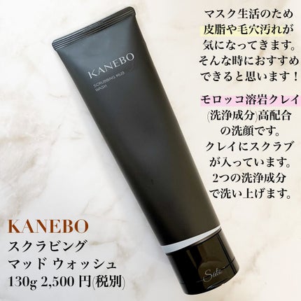 スクラビング マッド ウォッシュ/KANEBO/洗顔フォームを使ったクチコミ(2枚目)