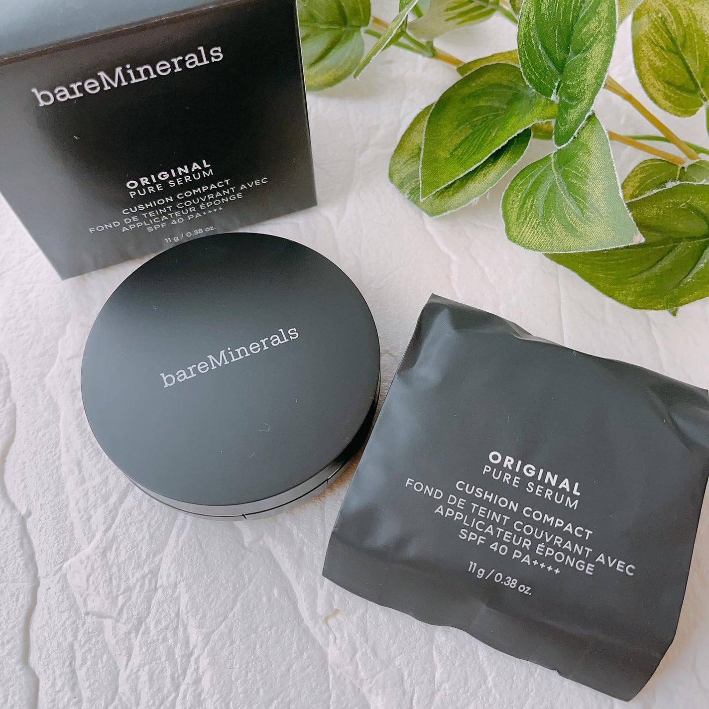 オリジナル ピュア セラム カバーアップ クッション/bareMinerals/クッションファンデーションを使ったクチコミ(6枚目)