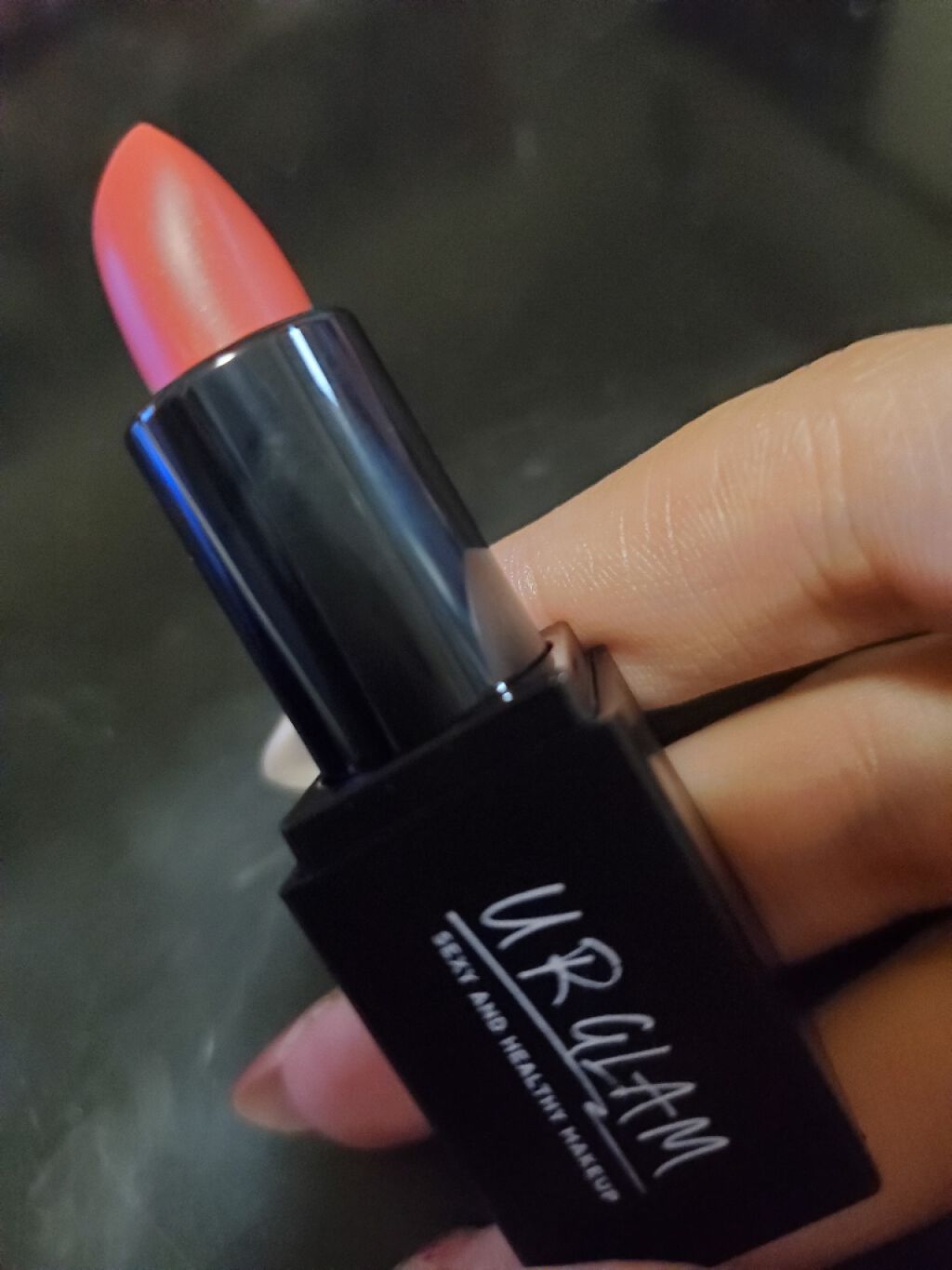 UR GLAM MINI LIPSTICK/U R GLAM/口紅を使ったクチコミ(2枚目)